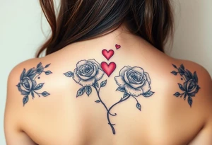 Im a twinky male and want a pretty tattoo on my lower torso. I like roses, kisses, hearts, and kink tattoo idea