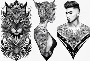 I know who I am spine tattoo tattoo idea