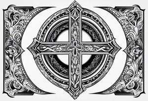 The Christian Chiro symbol tattoo idea