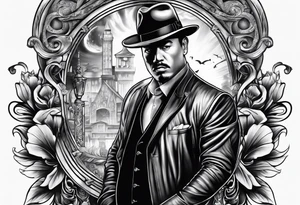 GANGSTER tattoo idea