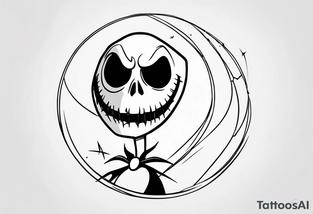 jack skellington tattoo idea