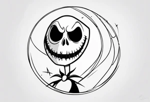 jack skellington tattoo idea