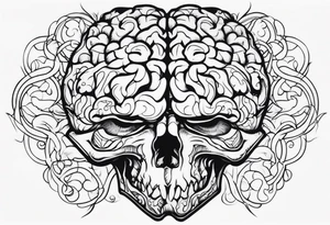 brains tattoo idea
