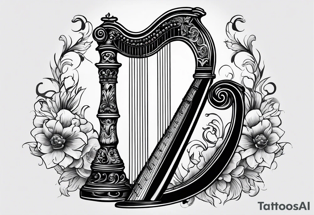 harpe tattoo idea