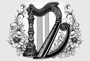 harpe tattoo idea