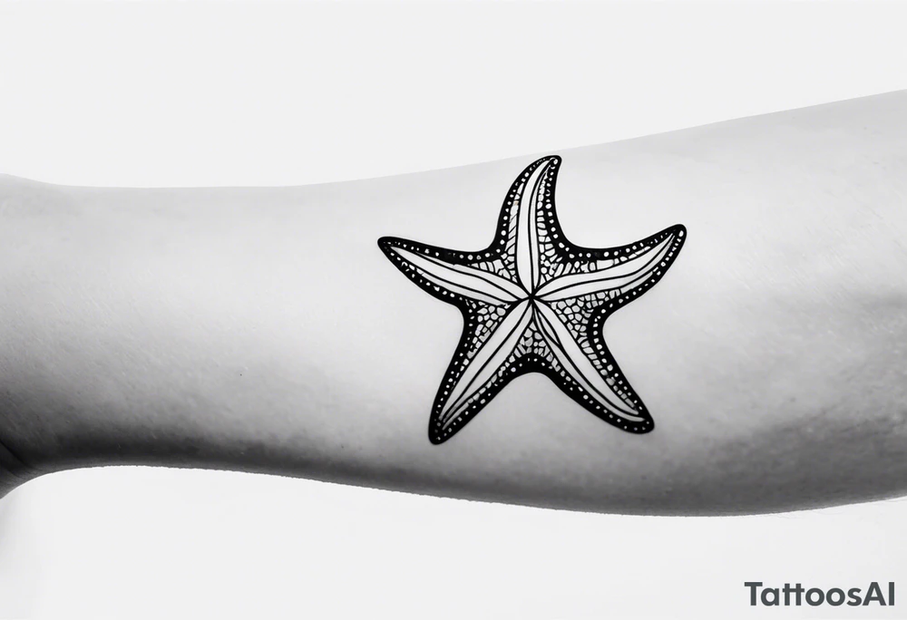 Dainty Shell/starfish wrist tattoo tattoo idea