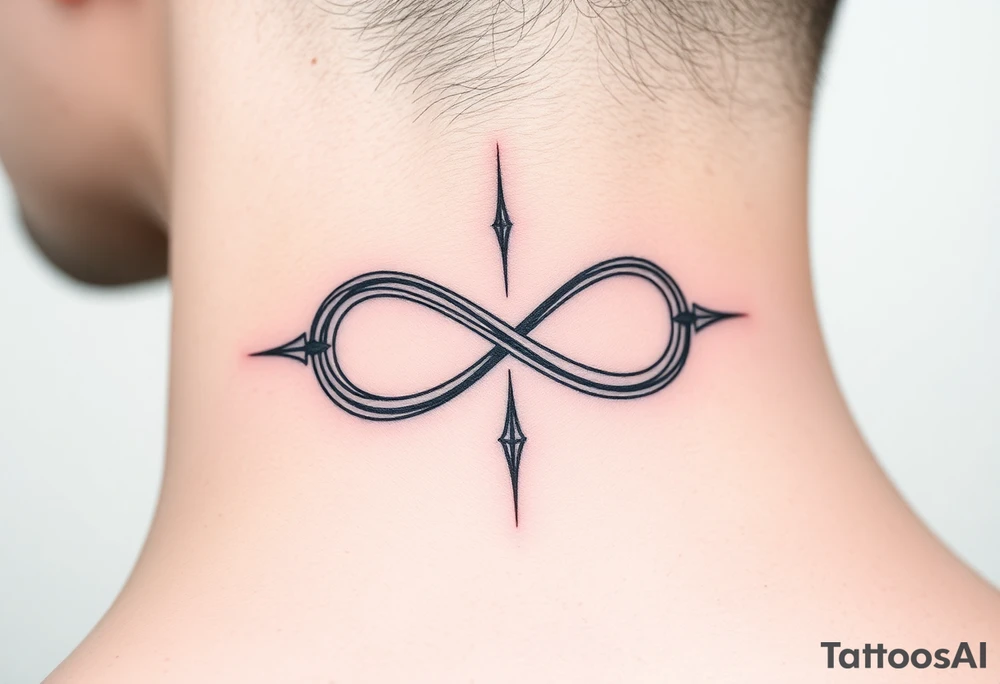 Infinity symbol tattoo idea