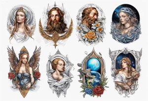 Renaissance artwo tattoo idea
