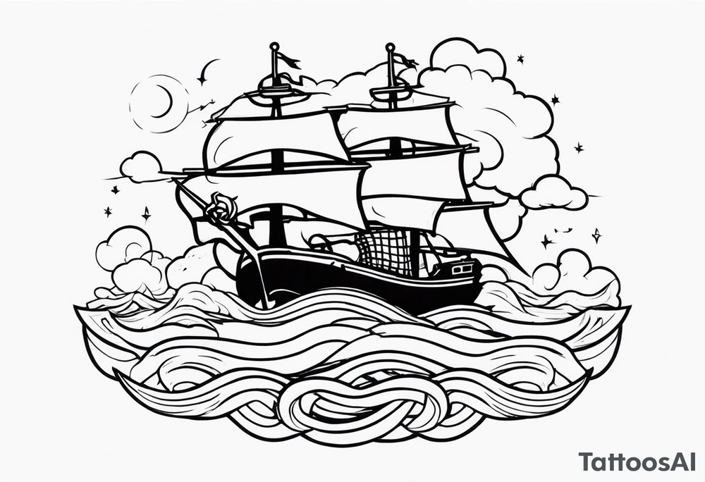 old school pirate tattoo tattoo idea