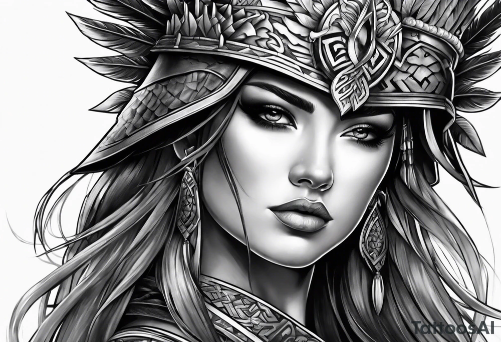 WARRIOR tattoo idea