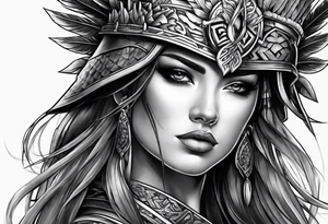 WARRIOR tattoo idea