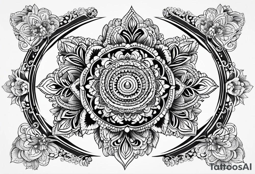 Mandala tattoo idea