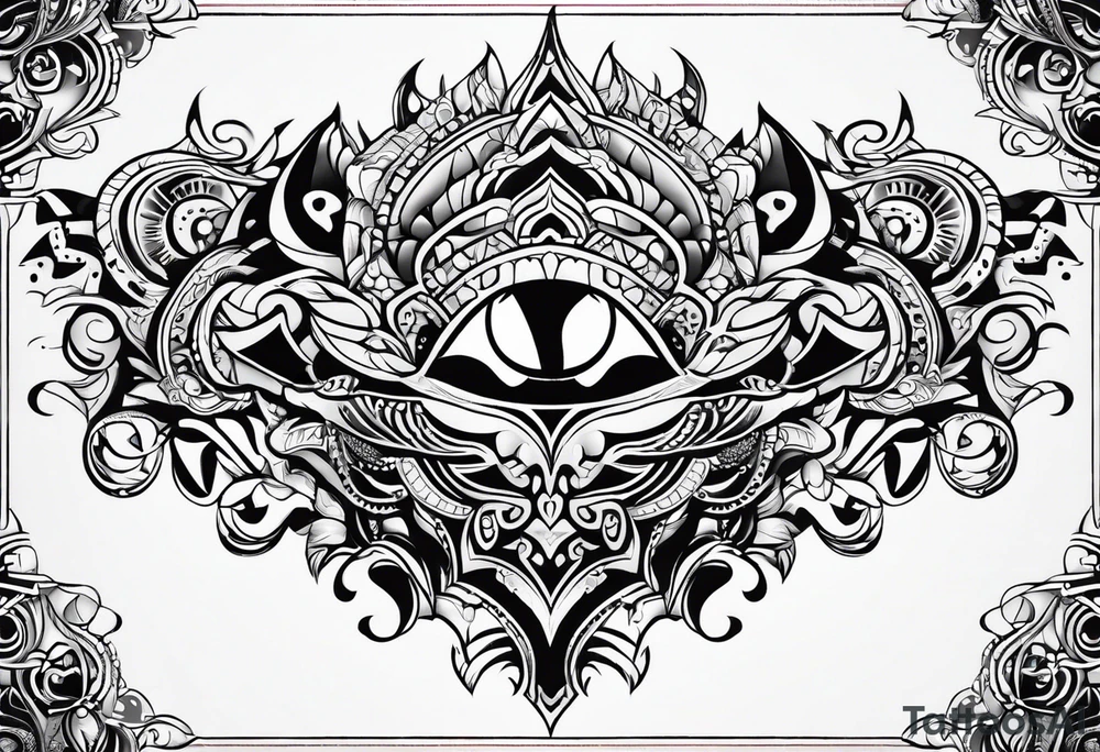 Tribal tattoo idea