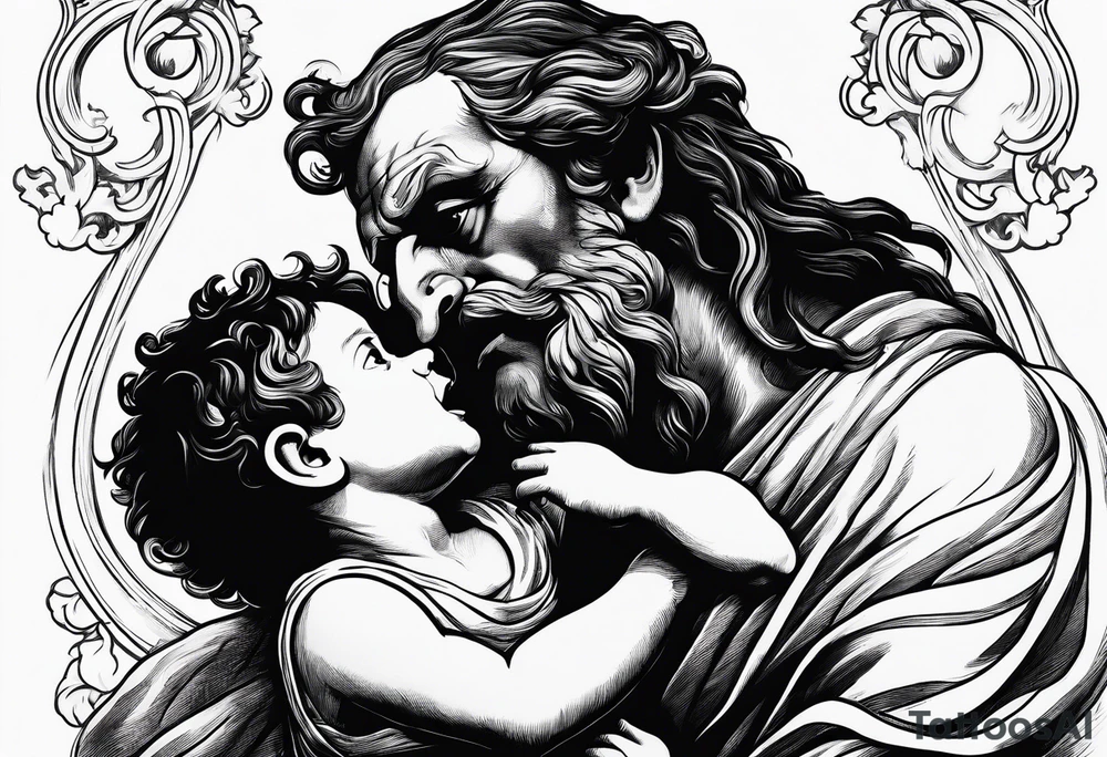 Saturn Devouring His Son tattoo idea