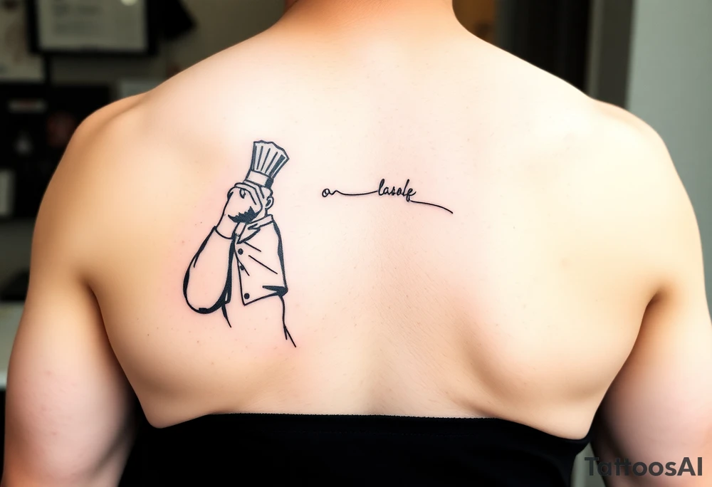 Culinary chef 
Baseball umpire tattoo idea