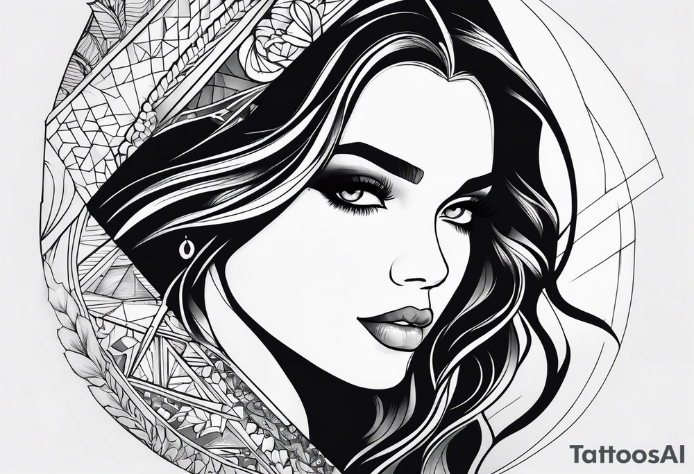 Girl power tattoo idea