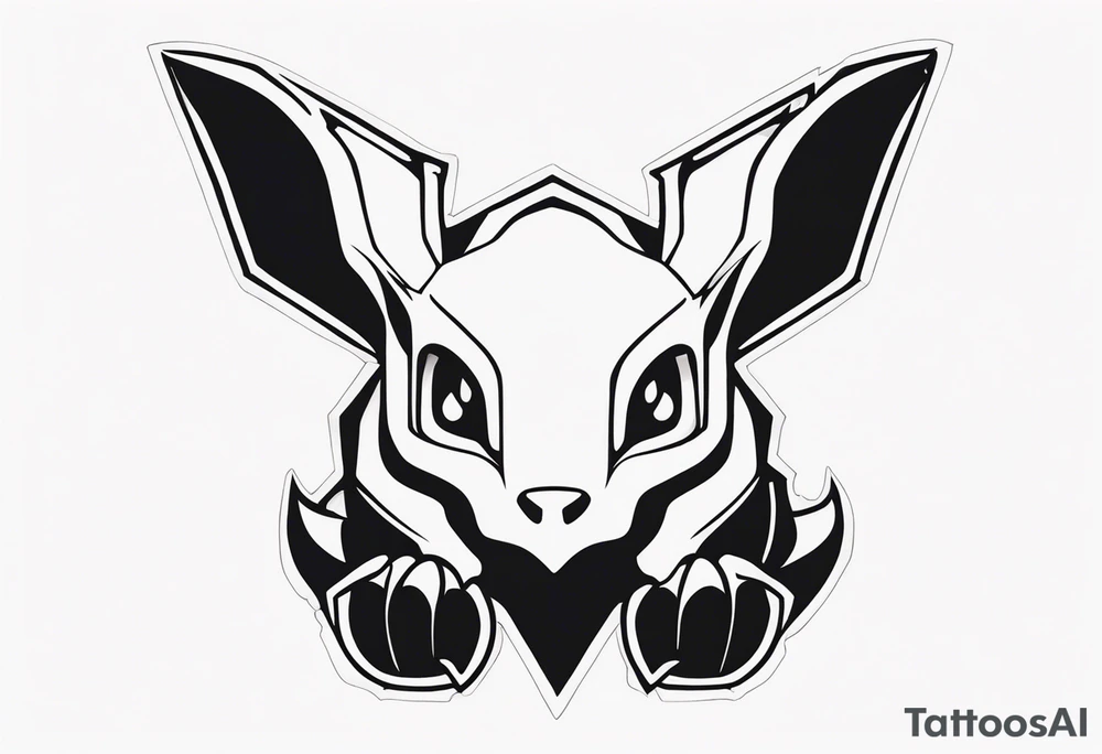 Cubone Pokémon tattoo idea