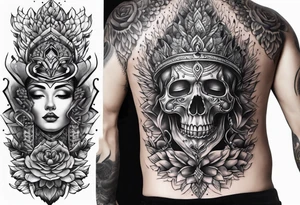 spine tattoo tattoo idea