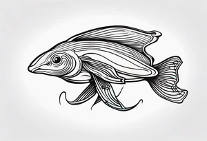 bigfin squid tattoo idea