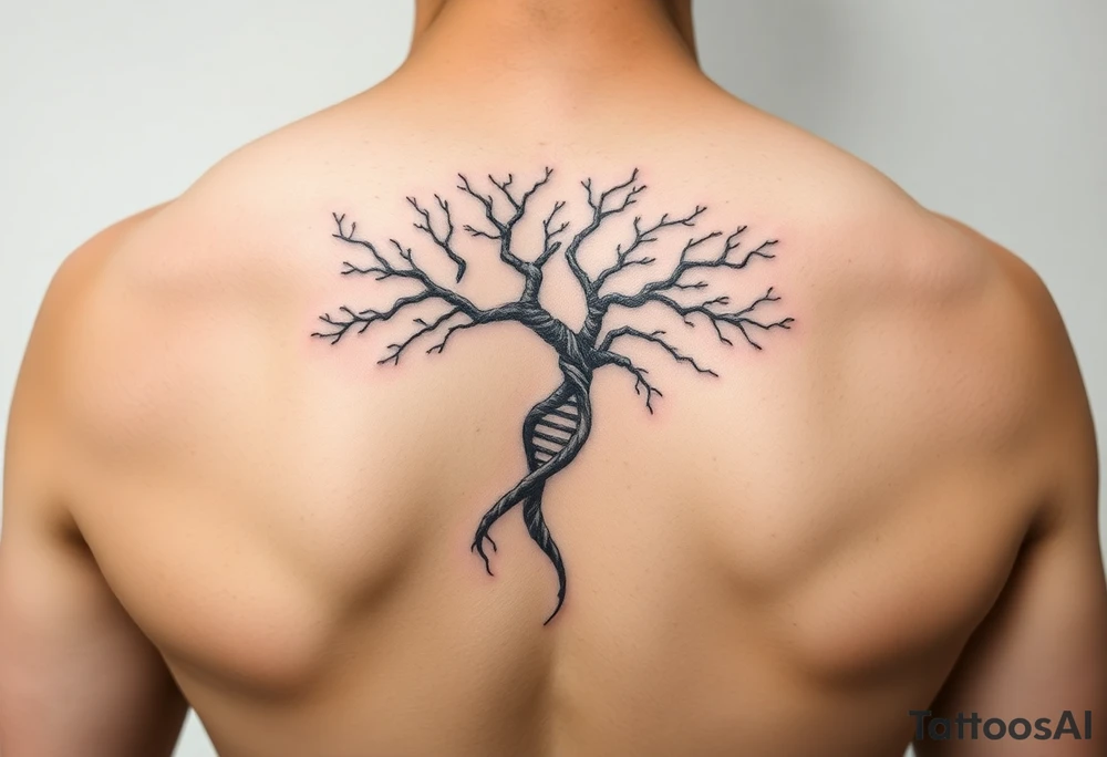 DNA TREE tattoo idea