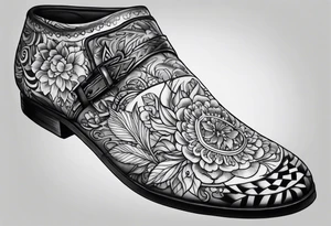 foot tattoo drawing tattoo idea