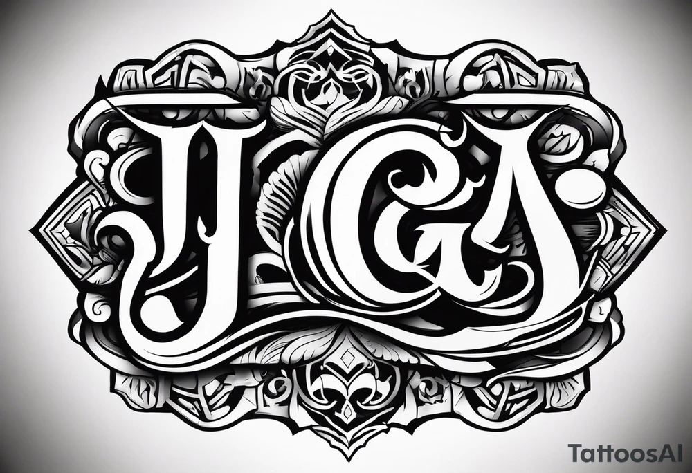 J.D.M
J.A.G
J.N.M tattoo idea