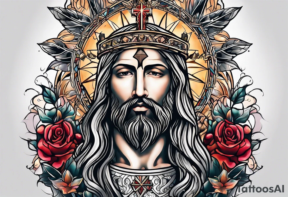 sacrafice for Jesus tattoo idea