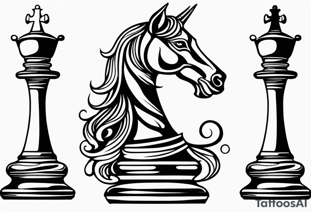 Chess Piece tattoo idea