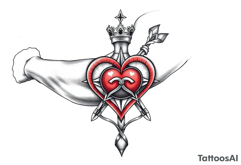 king of hearts
compass
Integrity
heart + infinity tattoo idea