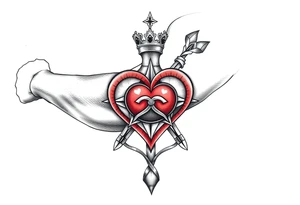 king of hearts
compass
Integrity
heart + infinity tattoo idea