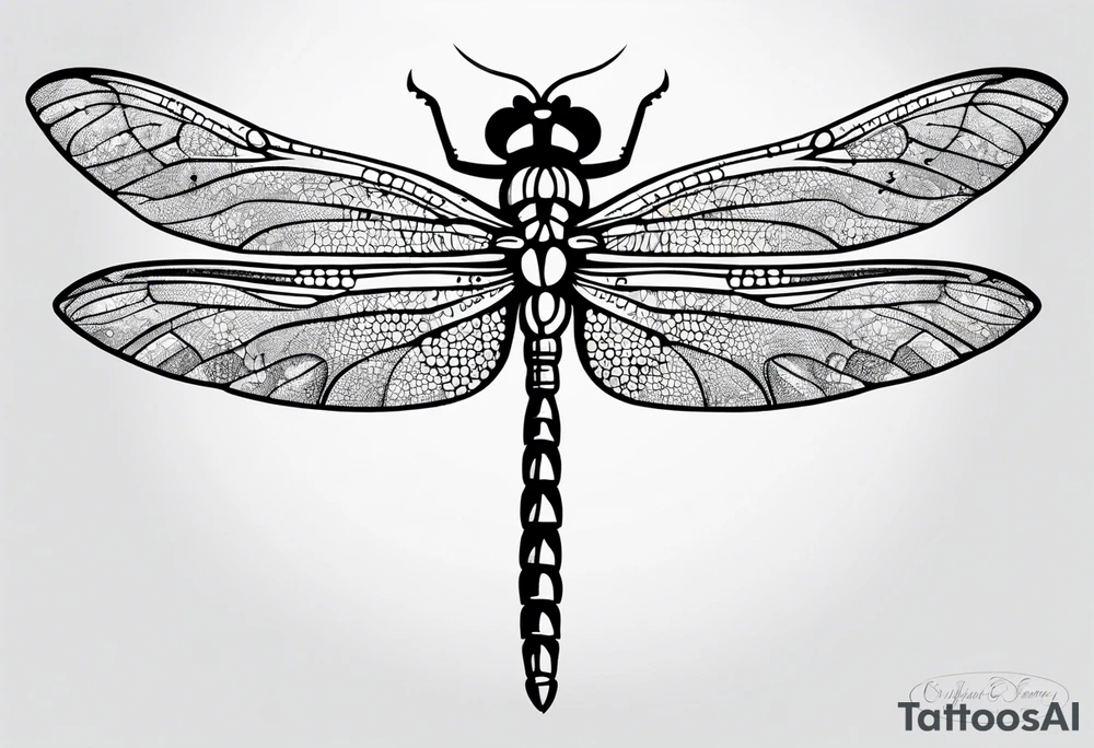 dragonfly tattoo idea