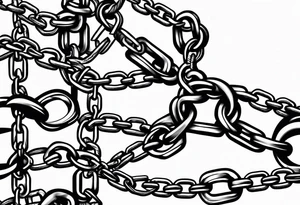 tattoo broken chain tattoo idea