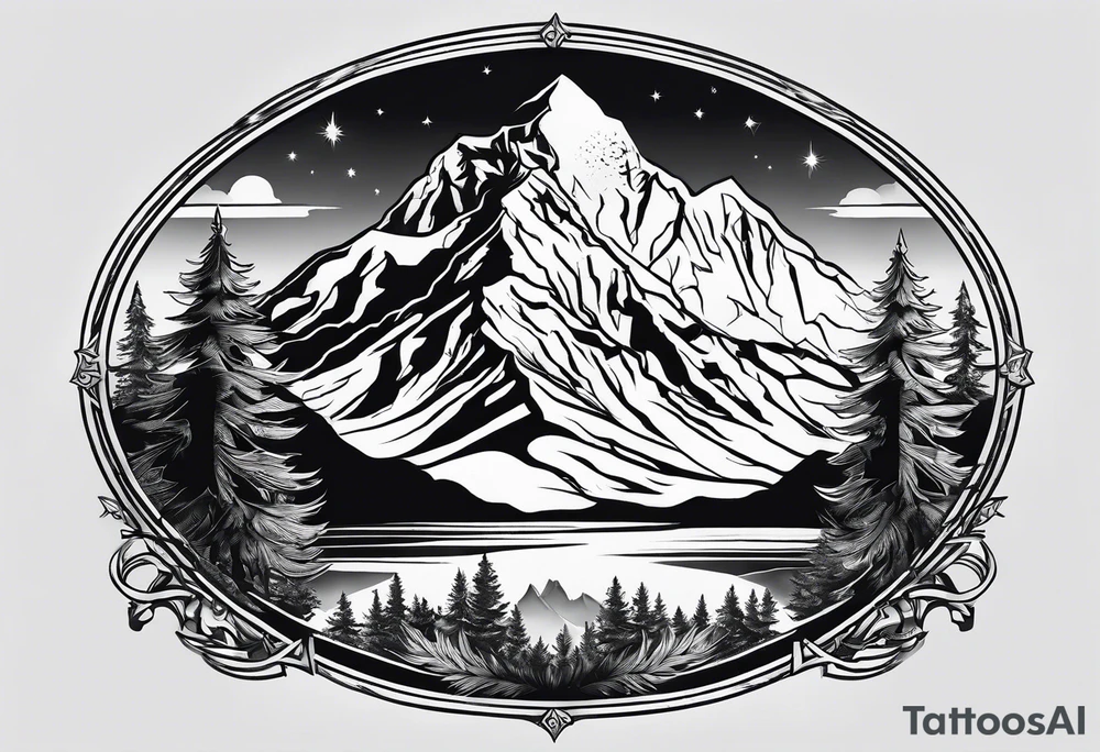 everest tattoo idea
