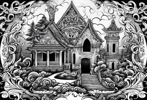 “If you’re going thru hell keep going” tattoo idea