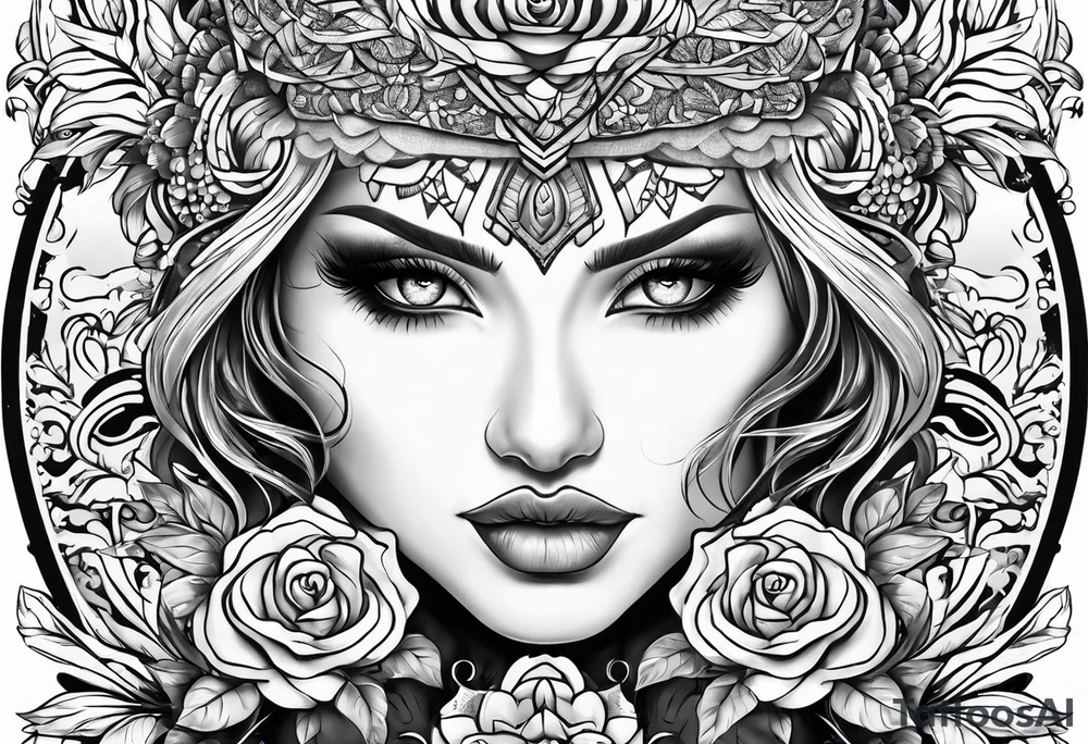 Pain healing self love tattoo idea