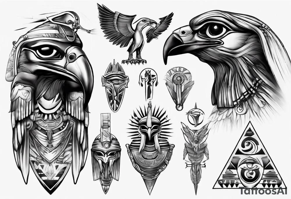 horus tattoo idea