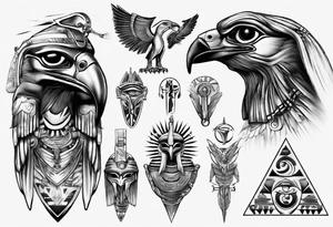 horus tattoo idea