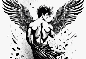Icarus falling

include quote
let our scars fall in love tattoo idea