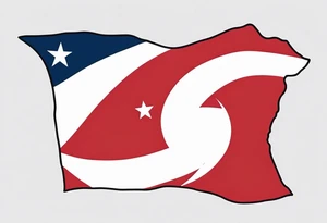 Georgia Republic Flag tattoo idea