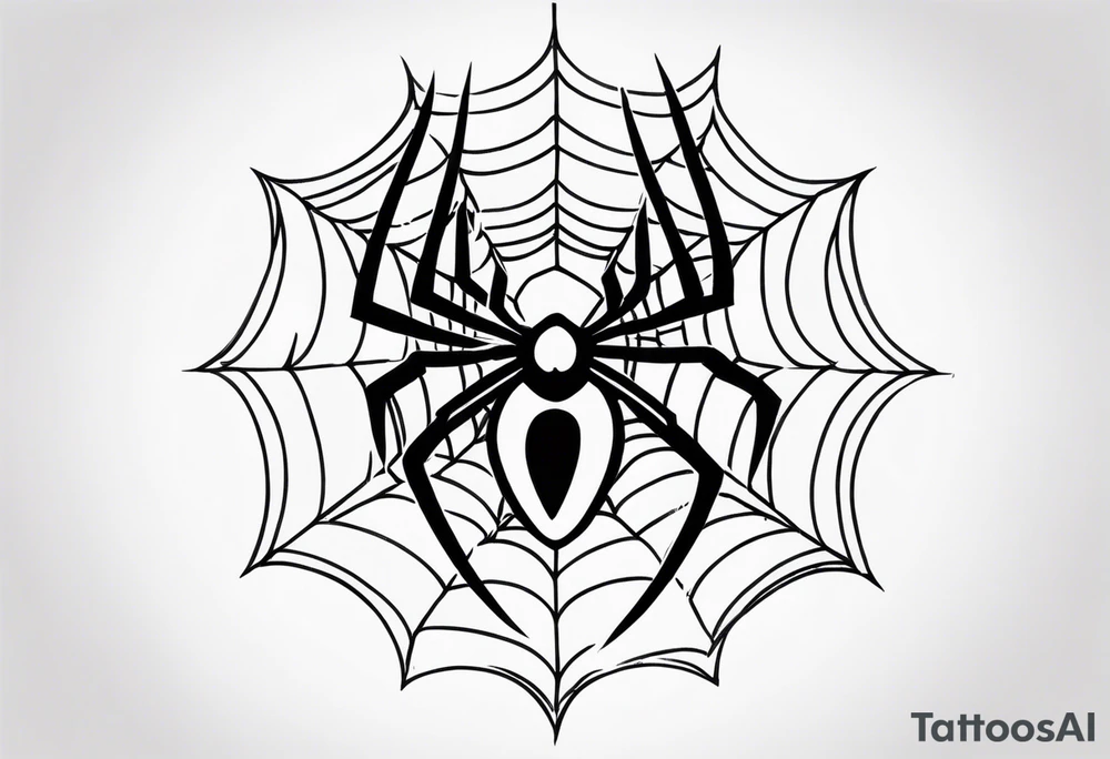 aranha old school tattoo idea