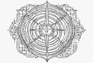 "your faith had healed you, go in peace" tattoo idea