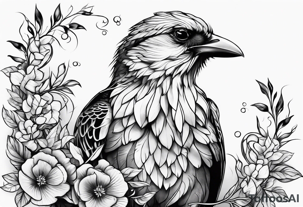 Birdoak tattoo idea