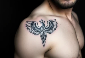 Holy Archangel tattoo idea