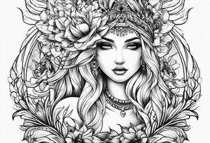 underboob tattoo tattoo idea
