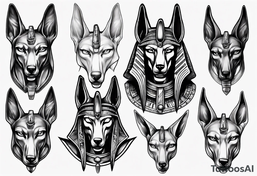 anubis tattoo idea