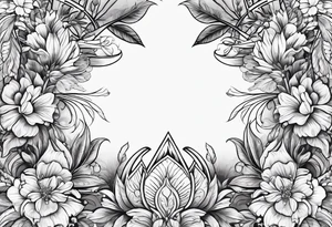 sword
fine line
gentle
thin lines


floral design tattoo idea