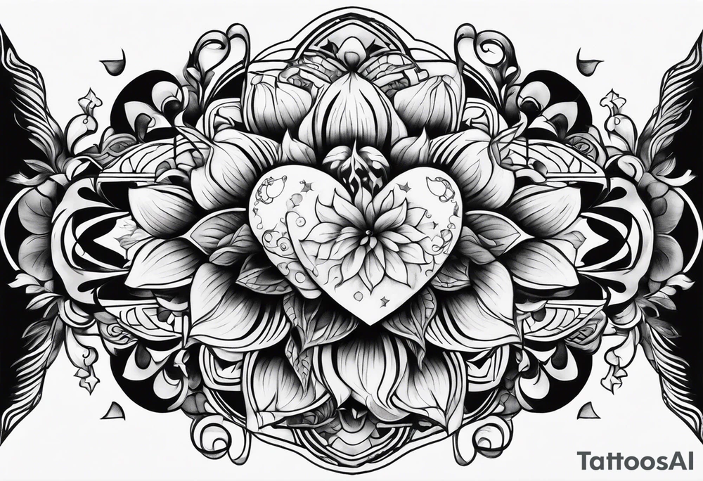eternal love tattoo idea
