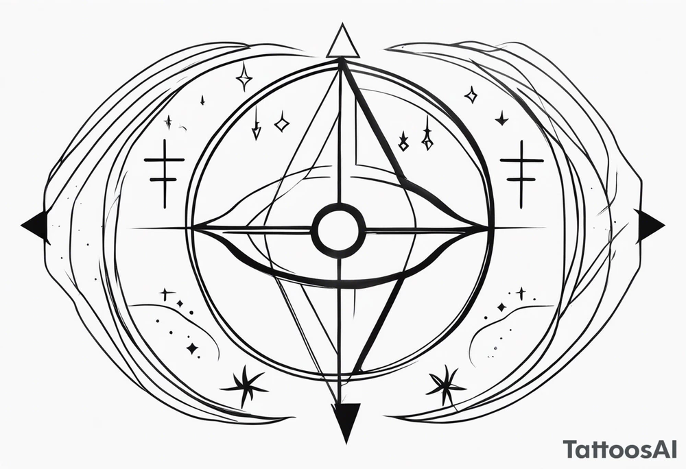Gemini, Scorpio, Cancer, Sagittarius tattoo idea