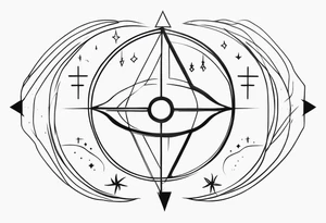 Gemini, Scorpio, Cancer, Sagittarius tattoo idea