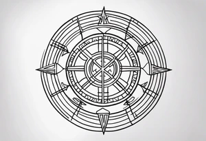 Vegvísir tattoo idea